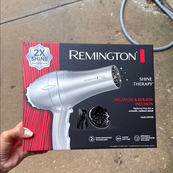 Remington Other - Remington Silver Hair Dryer Professional Style